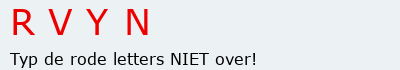 Bevestigingscode