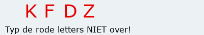 Bevestigingscode