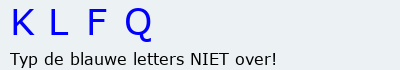Bevestigingscode