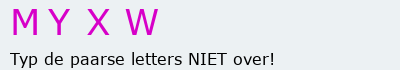 Bevestigingscode
