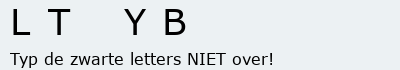 Bevestigingscode