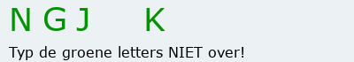 Bevestigingscode