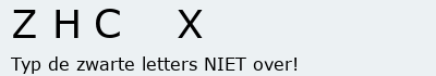 Bevestigingscode