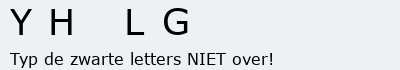 Bevestigingscode