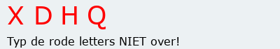 Bevestigingscode