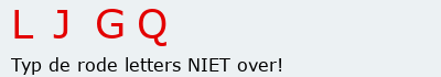 Bevestigingscode