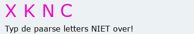 Bevestigingscode