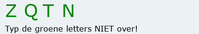 Bevestigingscode