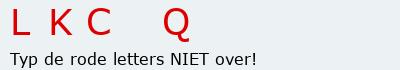 Bevestigingscode