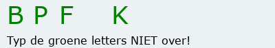 Bevestigingscode