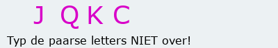 Bevestigingscode