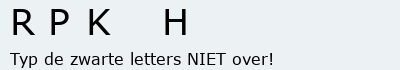 Bevestigingscode
