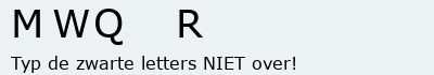 Bevestigingscode