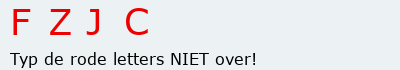 Bevestigingscode