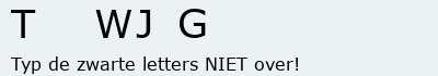 Bevestigingscode