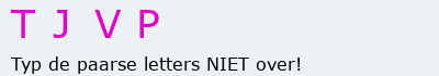 Bevestigingscode