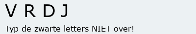 Bevestigingscode