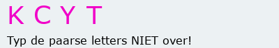 Bevestigingscode