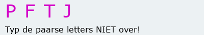 Bevestigingscode