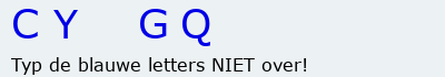 Bevestigingscode