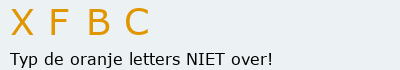 Bevestigingscode