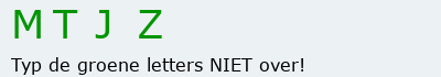 Bevestigingscode