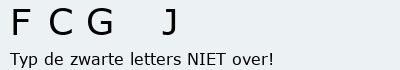 Bevestigingscode