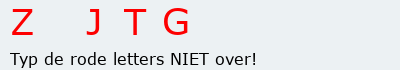 Bevestigingscode