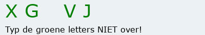 Bevestigingscode