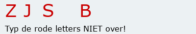 Bevestigingscode