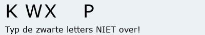 Bevestigingscode