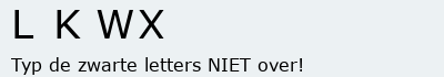 Bevestigingscode