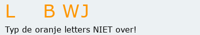 Bevestigingscode