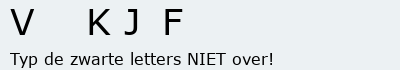 Bevestigingscode