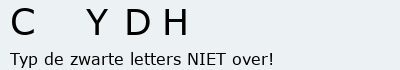 Bevestigingscode