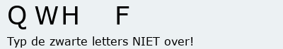 Bevestigingscode
