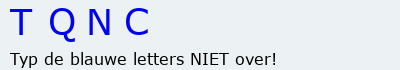 Bevestigingscode