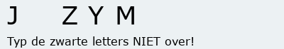 Bevestigingscode