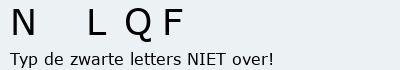 Bevestigingscode