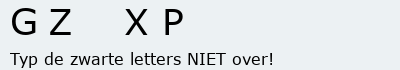 Bevestigingscode