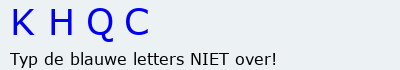 Bevestigingscode
