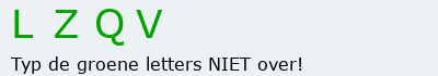 Bevestigingscode
