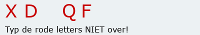 Bevestigingscode