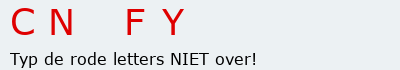 Bevestigingscode
