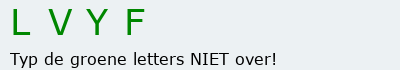 Bevestigingscode