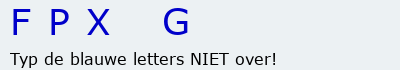 Bevestigingscode