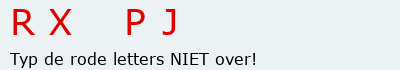 Bevestigingscode
