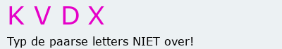 Bevestigingscode