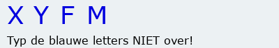 Bevestigingscode