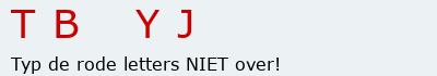 Bevestigingscode